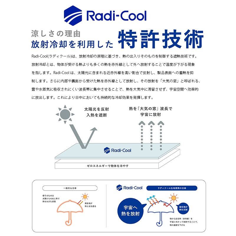 [52384] 3�� �ޤꤿ���߻� ��Ǯ Ǯ������ -0& ��ǥ������� �磻�� 58cm ���� �ۥ磻�� �� �������� Radi-Cool UV���å� �׸� Mini 3���� LDB-RDC-58PM-WH ���� ������