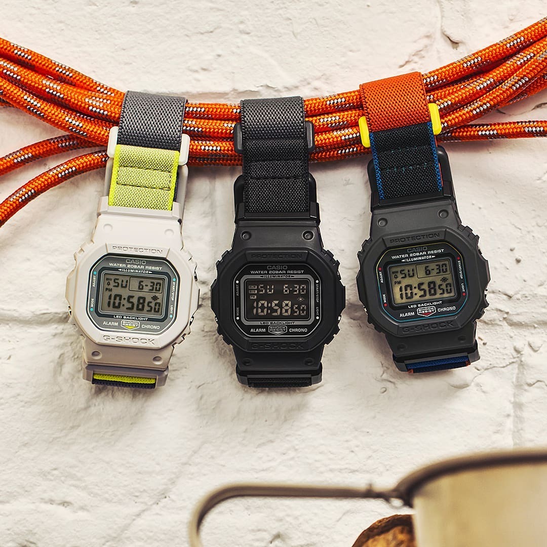 [DW-5600MNC-1JF] G-SHOCK NEW CLOTH BAND���꡼�� �ޥ��ͥåȥХå��� ���������ʡ�