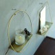 [4589824364803] �ǥ����ץ쥤������� �ɳݤ� PIKE wall brass shelf GLOBE �ԥ� �������� �֥饹������� �������� ��﫡�