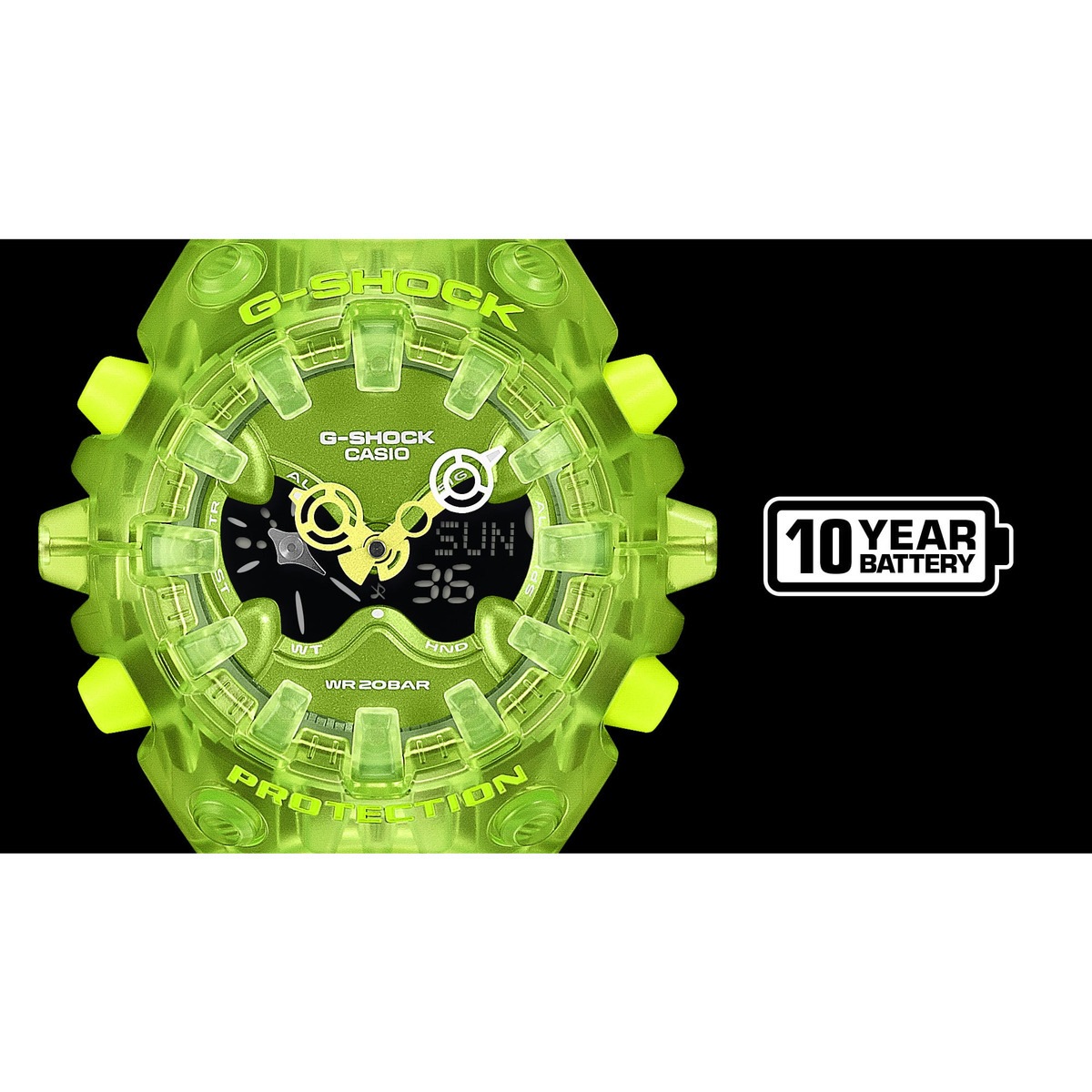 [GA-V01SKE-3AJF] G-SHOCK TRANSPARENT PACK ���������ʡ�