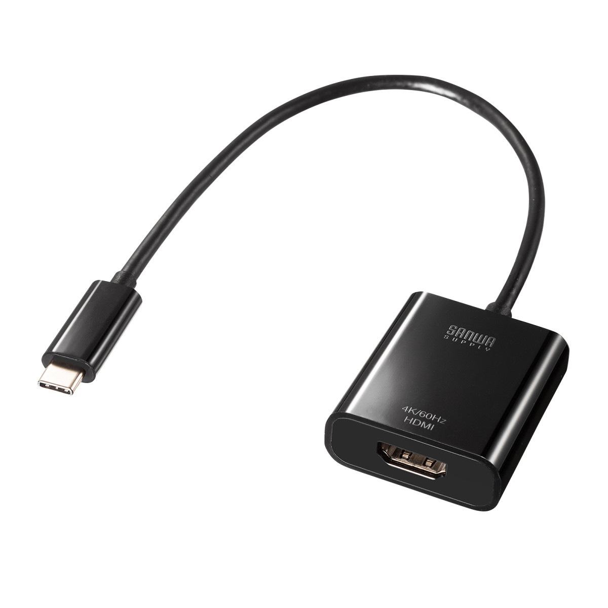 [AD-ALCHDR04TK] USB Type C-HDMI�Ѵ������ץ�(4K/60Hz/HDR���ʰץѥå�������)