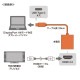 [AD-ALCHDR04TK] USB Type C-HDMI�Ѵ������ץ�(4K/60Hz/HDR���ʰץѥå�������)