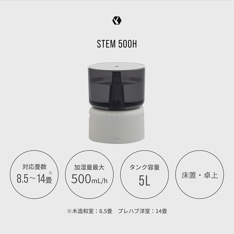 [HM-C500H-WH] �ü��� cado STEM 500H �ۥ磻�� �����ȥ��꡼��ü���