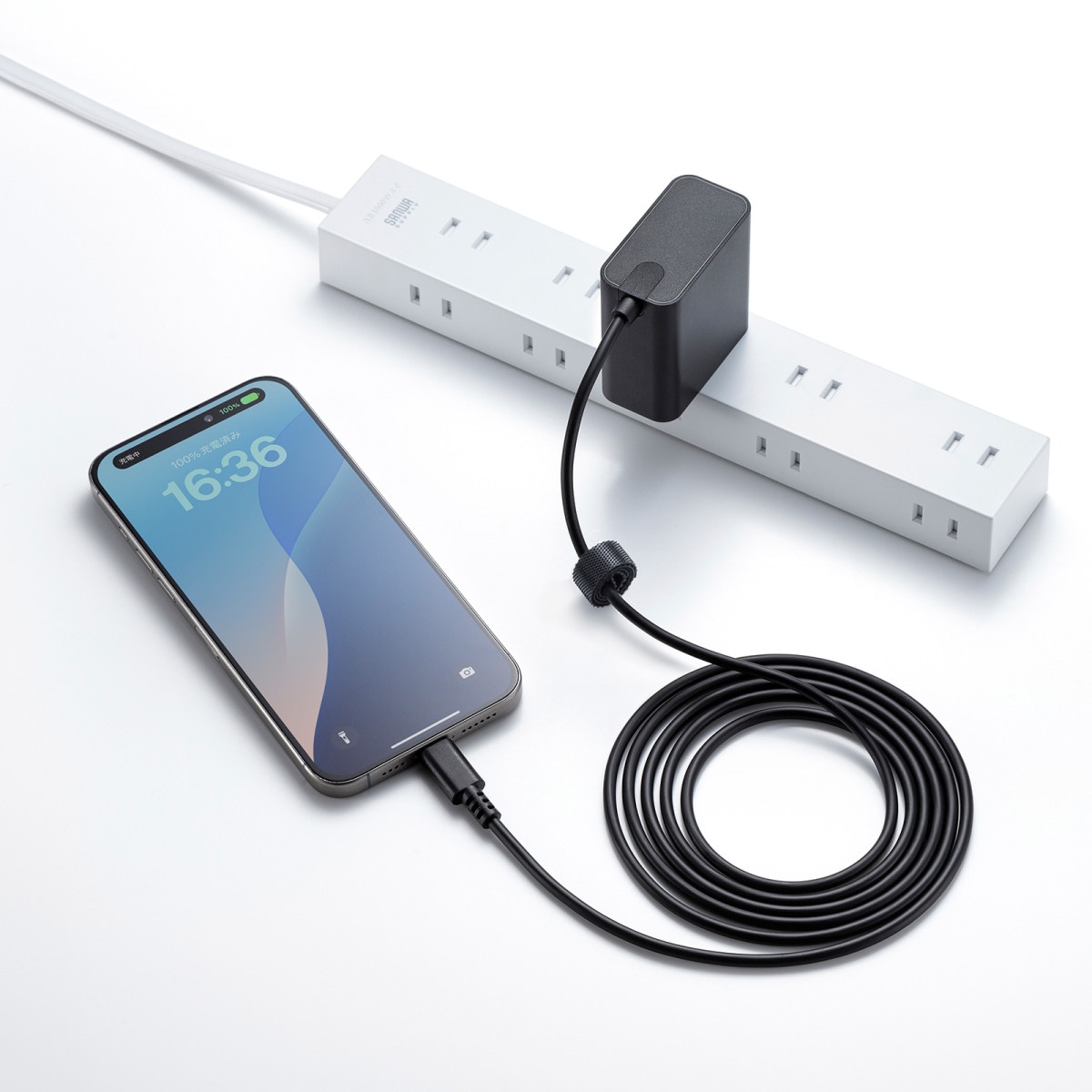[ACA-PD110BK] USB PD�б�AC���Ŵ�(PD65W��Type-C�����֥���η�)
