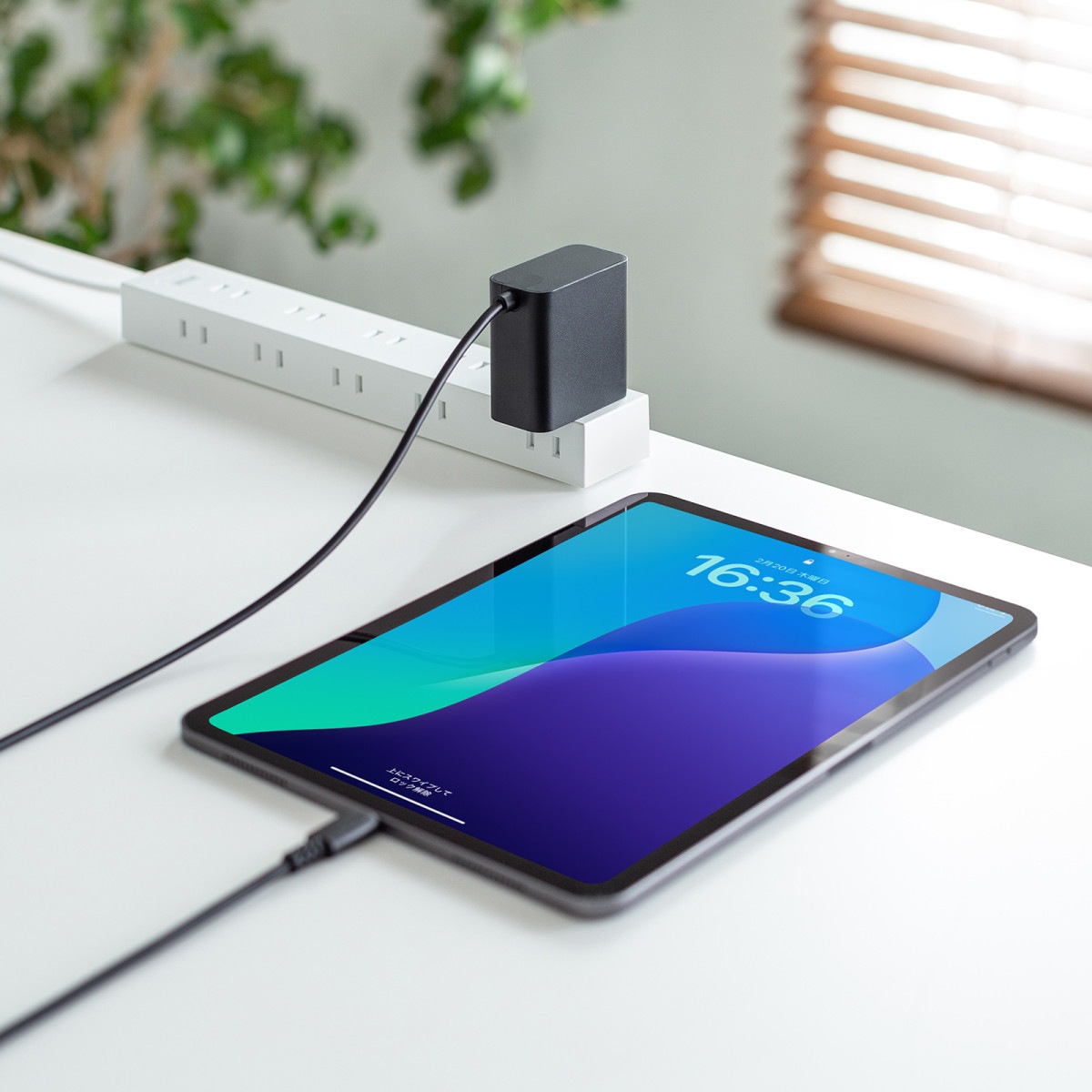[ACA-PD110BK] USB PD�б�AC���Ŵ�(PD65W��Type-C�����֥���η�)