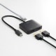 [AD-ALCMST2HDPD] USB Type C-HDMI�Ѵ������ץ�(2�ݡ���/4K/PD�б�)