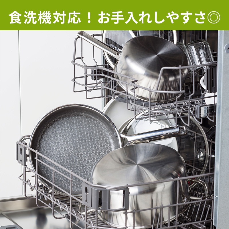 [CC010631-104] �����å��ѥ� 28cm APEX IH���������б� PFAS�ե꡼ �ե����Ի��� GREENPAN �������б� Ĵ����� ���å������ʡ�