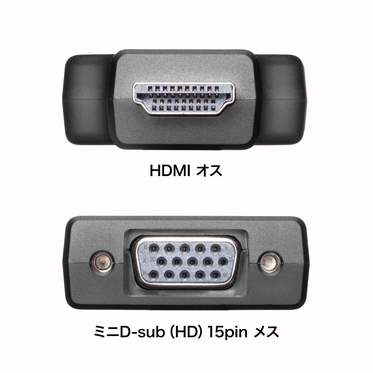 [AD-HD33VGA] HDMI-VGA�Ѵ������ץ�(�����ǥ��������դ�)