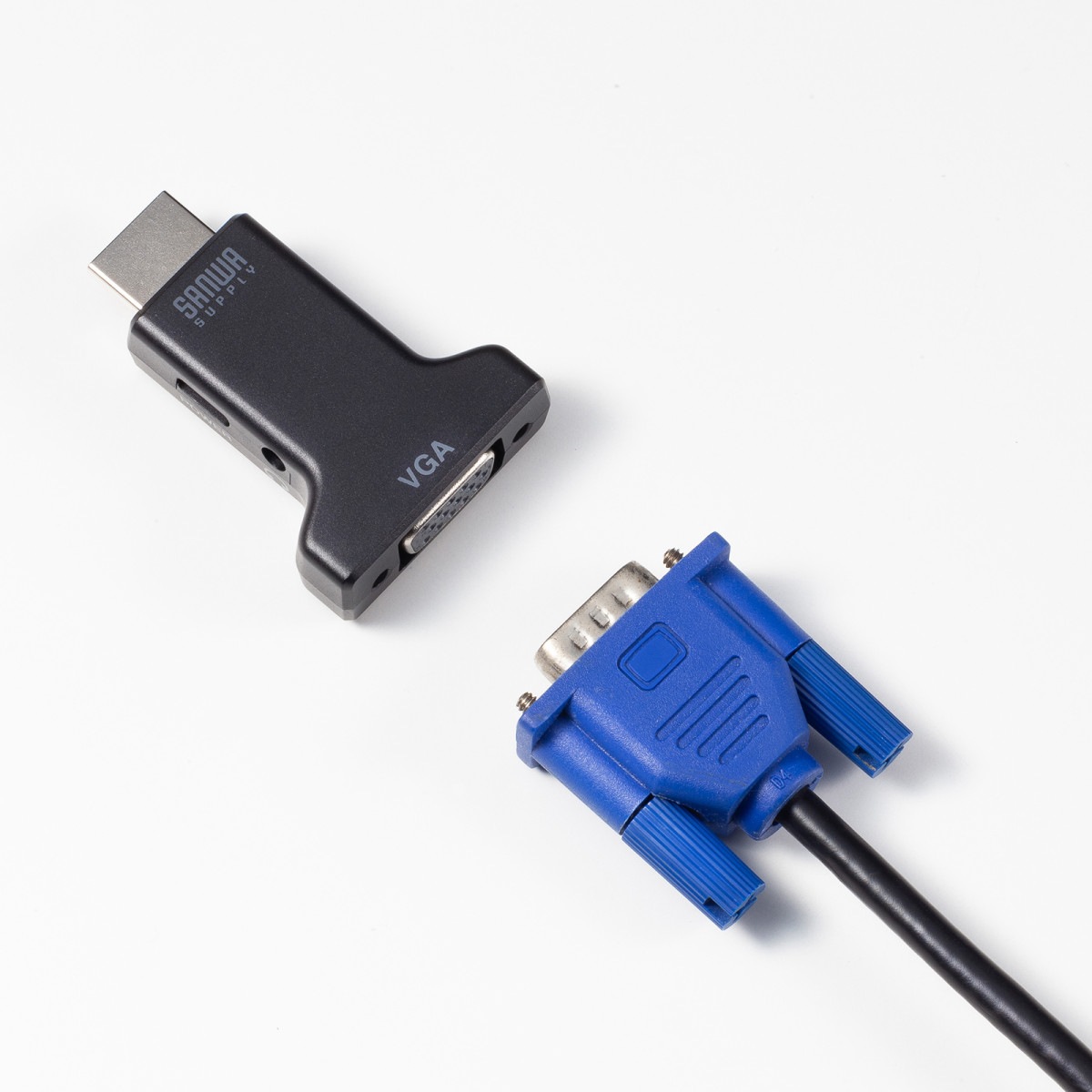 [AD-HD33VGA] HDMI-VGA�Ѵ������ץ�(�����ǥ��������դ�)