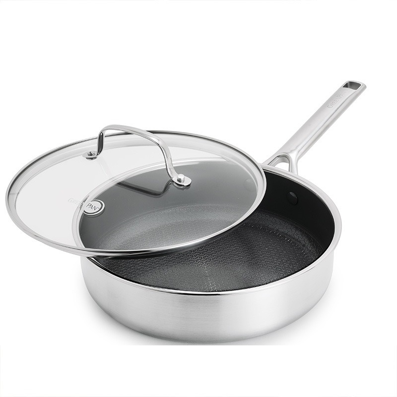 [CC010632-104] �����ե饤�ѥ� 24cm ���饹���դ� APEX IH���������б� PFAS�ե꡼ �ե����Ի��� GREENPAN �������б� Ĵ������