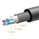 [KU-20GCCPESSL10] USB 20Gbps Type-C֥(󥰥륹塼å240W1m)
