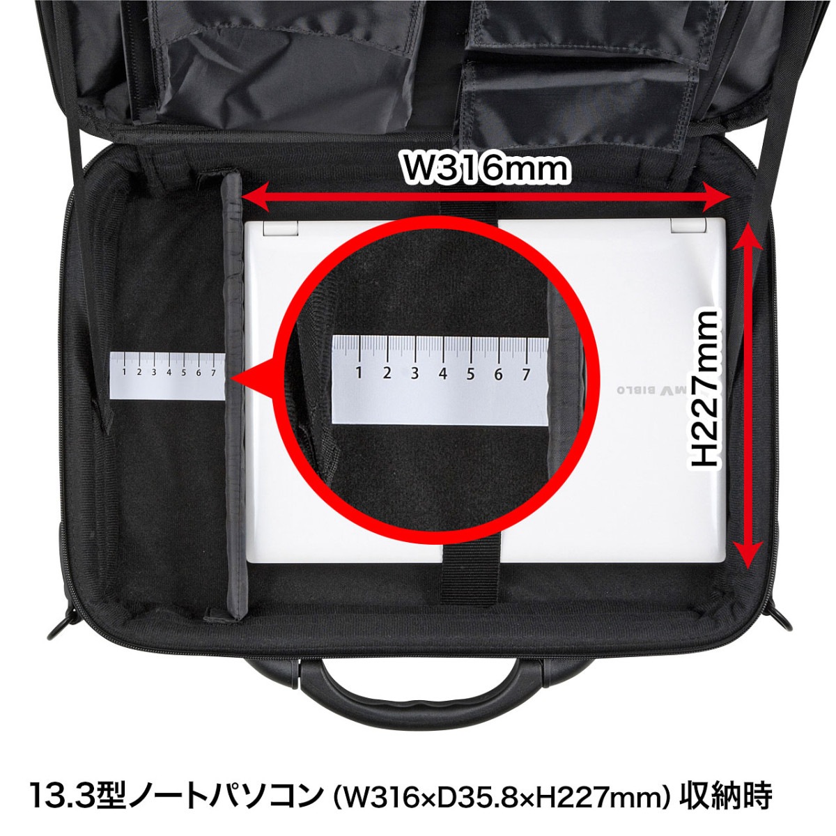 [BAG-EVA5BKN] ߥϡPC(15.6磻б֥å)