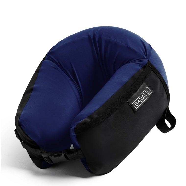 [BA-001NV] OMNI PILLOW ����˥ԥ��� 3WAY�ԥ��� NAVY �ͥ��ӡ� �� 355g ���� �ޤꤿ����� ι�� �� �����ȥɥ� �ͥå��ԥ��� ���å���� ������쥹�ȡ�