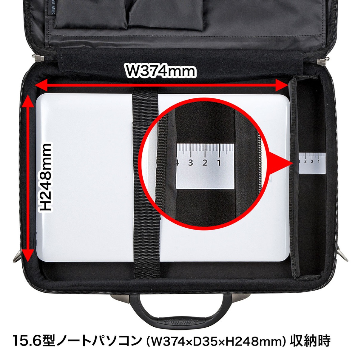 [BAG-EVA6BKN] ���ߥϡ���PC������(15.6���磻�ɡ����󥰥롦�֥�å�)