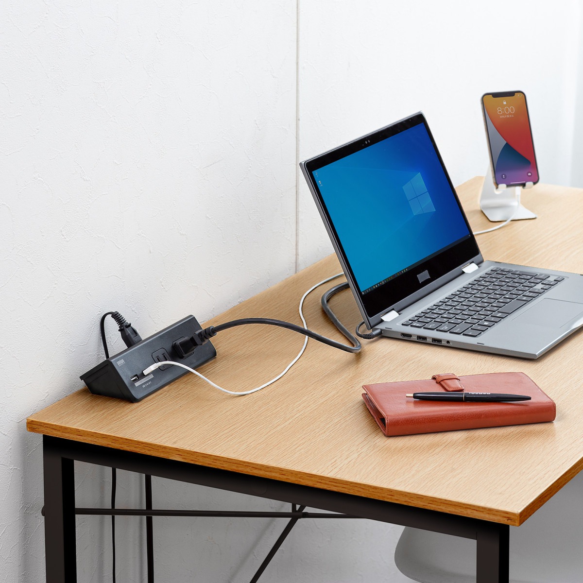 [TAP-B105U-3BKN] USB���ťݡ����դ��������å�(�����׸��꼰)�֥�å�