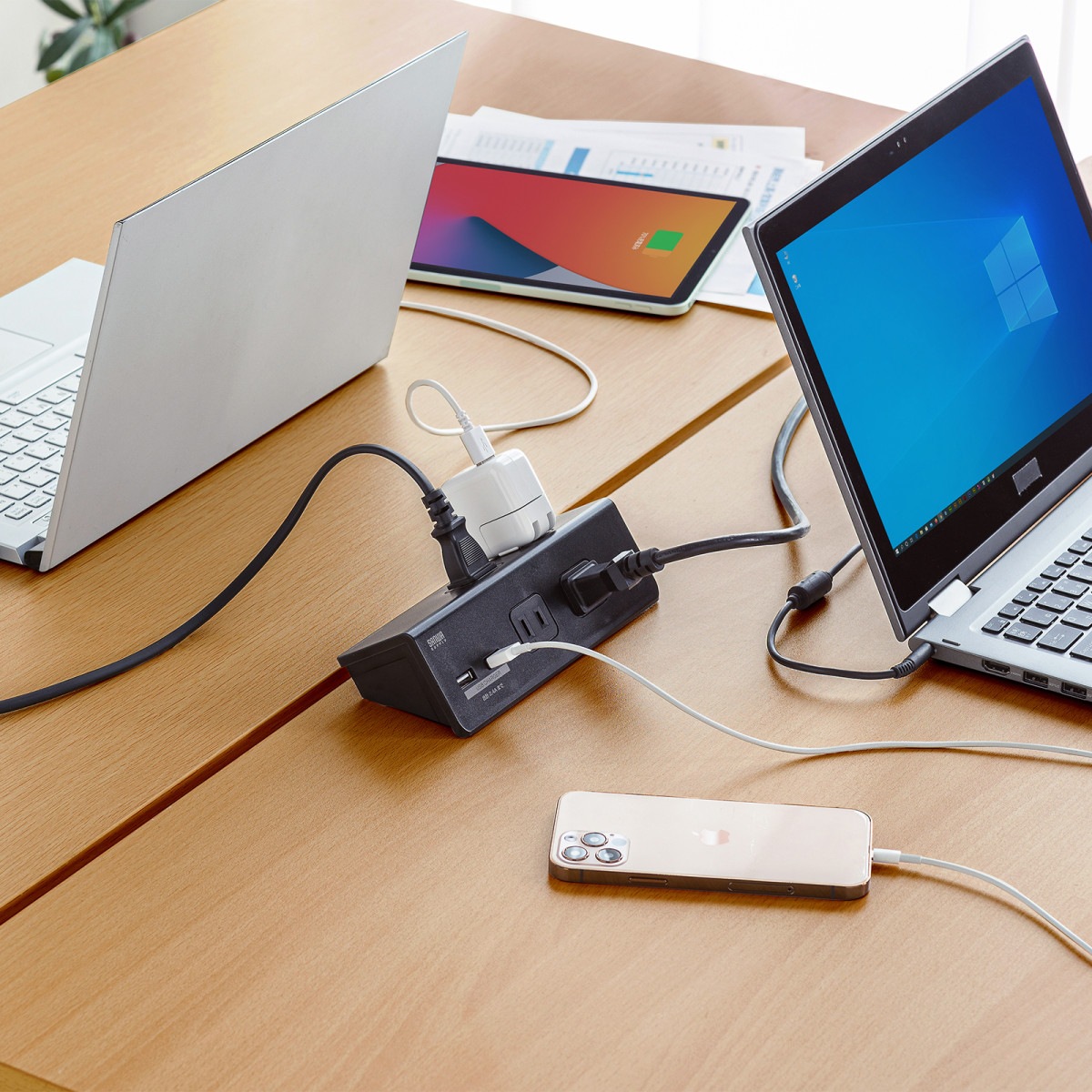 [TAP-B105U-3BKN] USB���ťݡ����դ��������å�(�����׸��꼰)�֥�å�