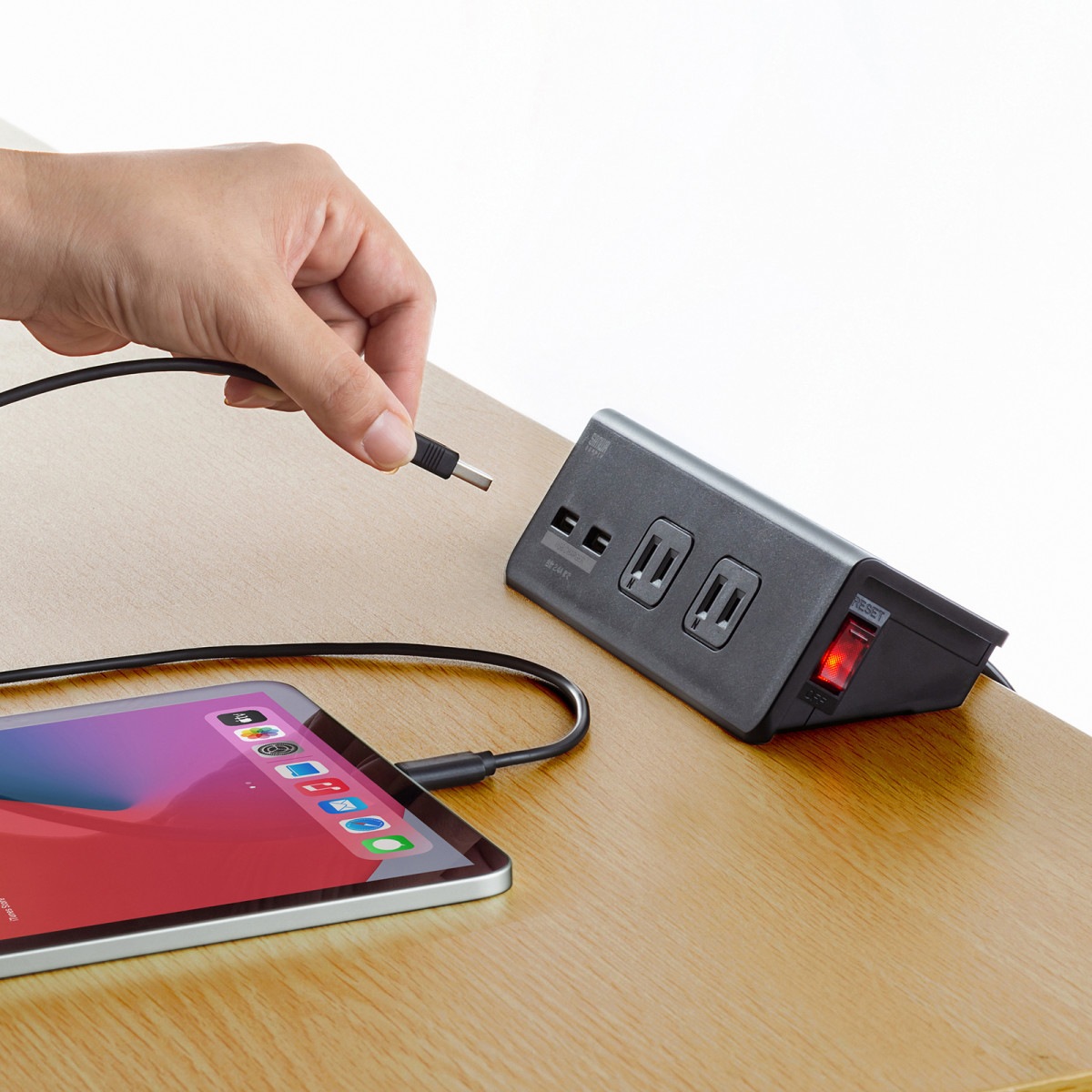 [TAP-B105U-3BKN] USB���ťݡ����դ��������å�(�����׸��꼰)�֥�å�