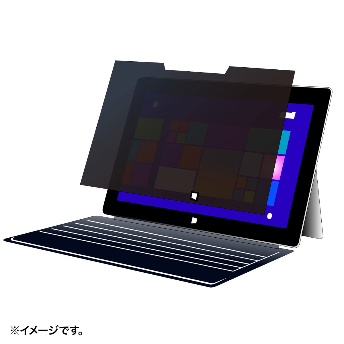 [CRTIRO3124SFLGO] �ޥ��ͥåȼ��������ɻߥե��륿��(surface LaptopGO2�б�)