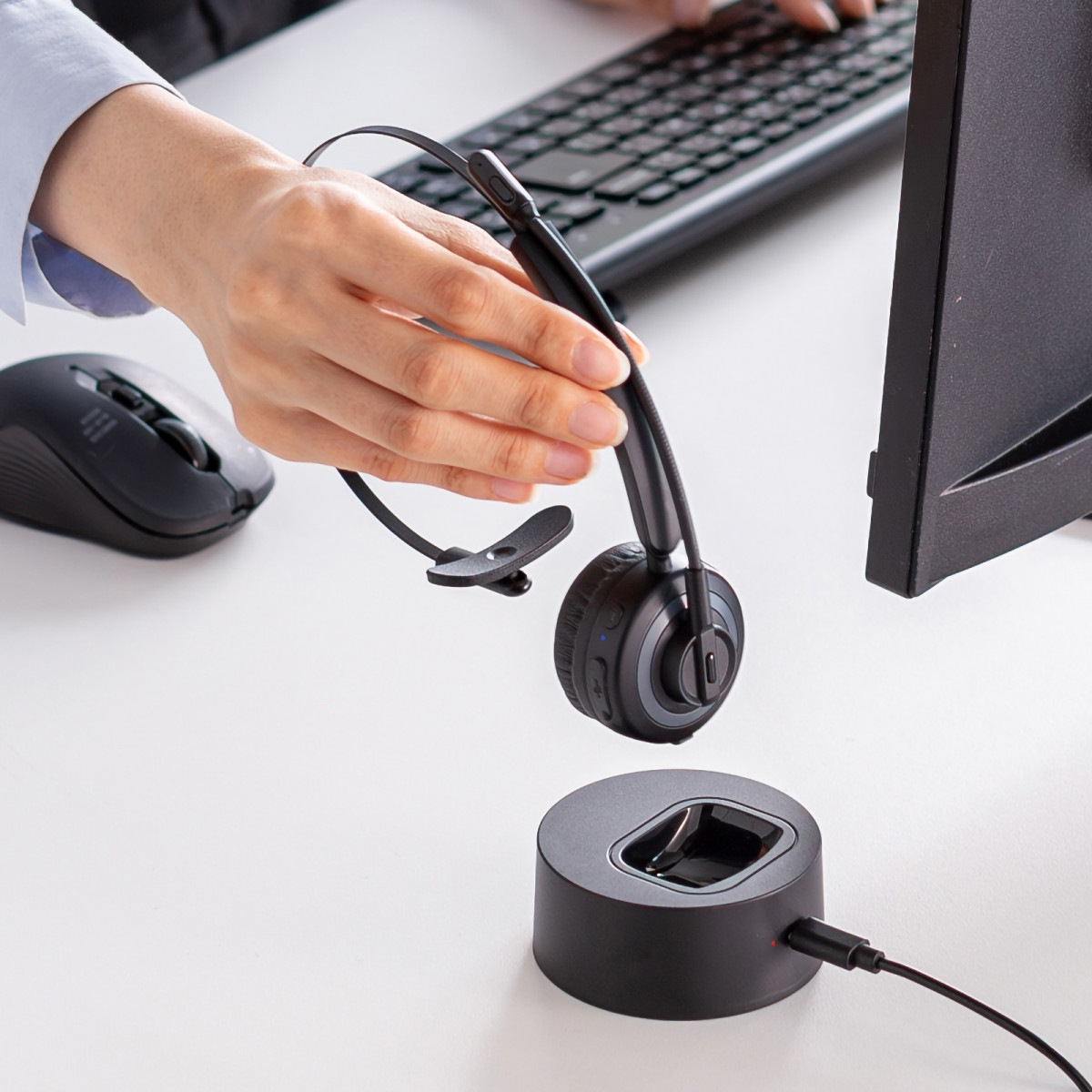 [MM-BTMH66BK] Bluetooth�إåɥ��å�(�Υ�������󥻥뵡ǽ�����ť��졼�ɥ��դ�)