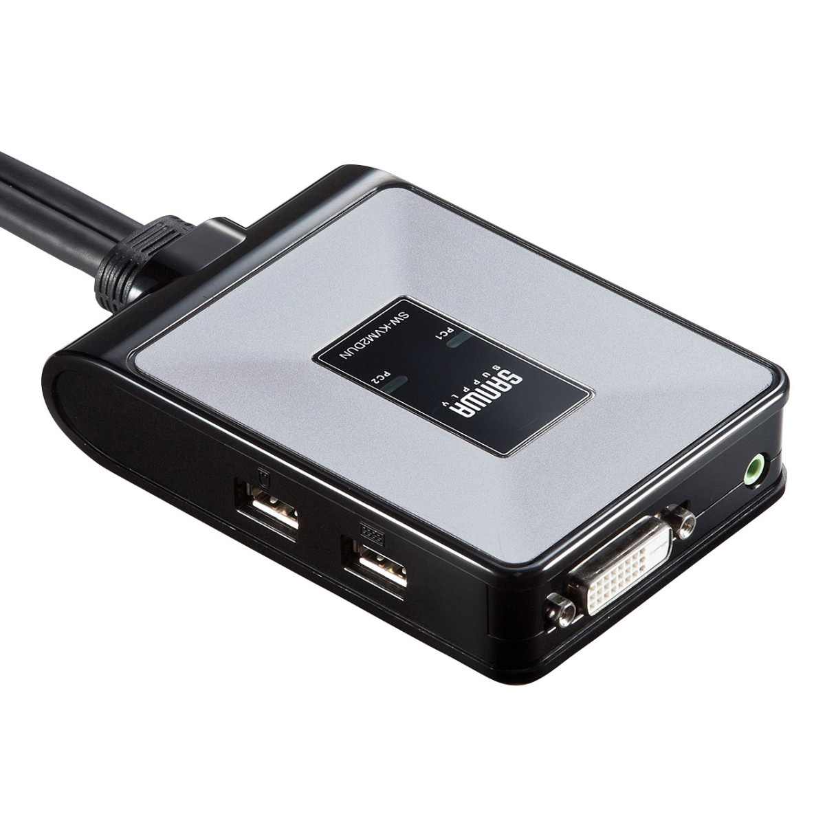 [SW-KVM2DUN] �ǥ����ץ쥤���ߥ�졼������б�DVI�ѥ�����ư���ش�(2:1)