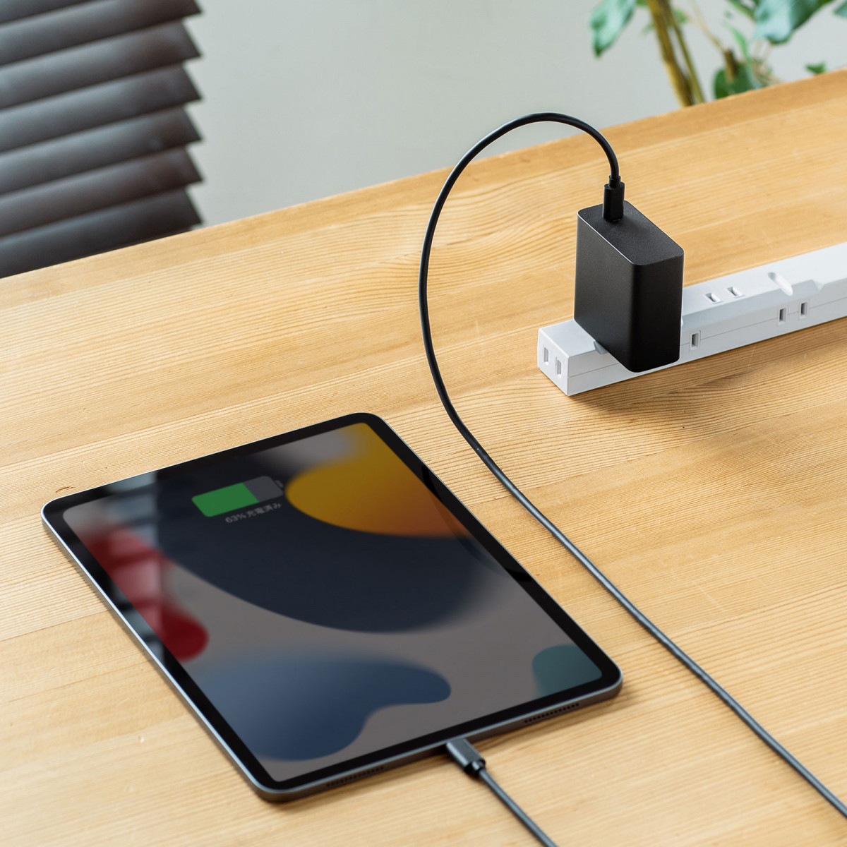 [ACA-PD91BK] USB PD�б�AC���Ŵ�(PD65W��TypeC�����֥��դ�)