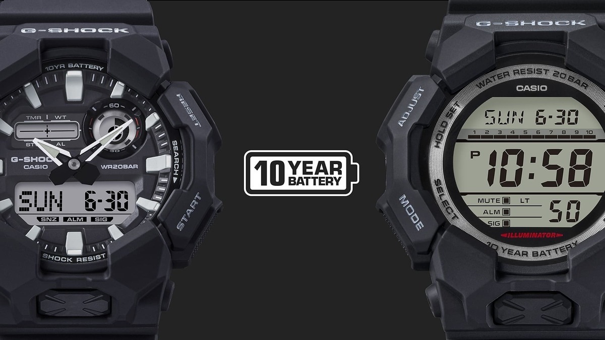 [GA-010-5AJF] G-SHOCK 10YEAR BATTERY series��