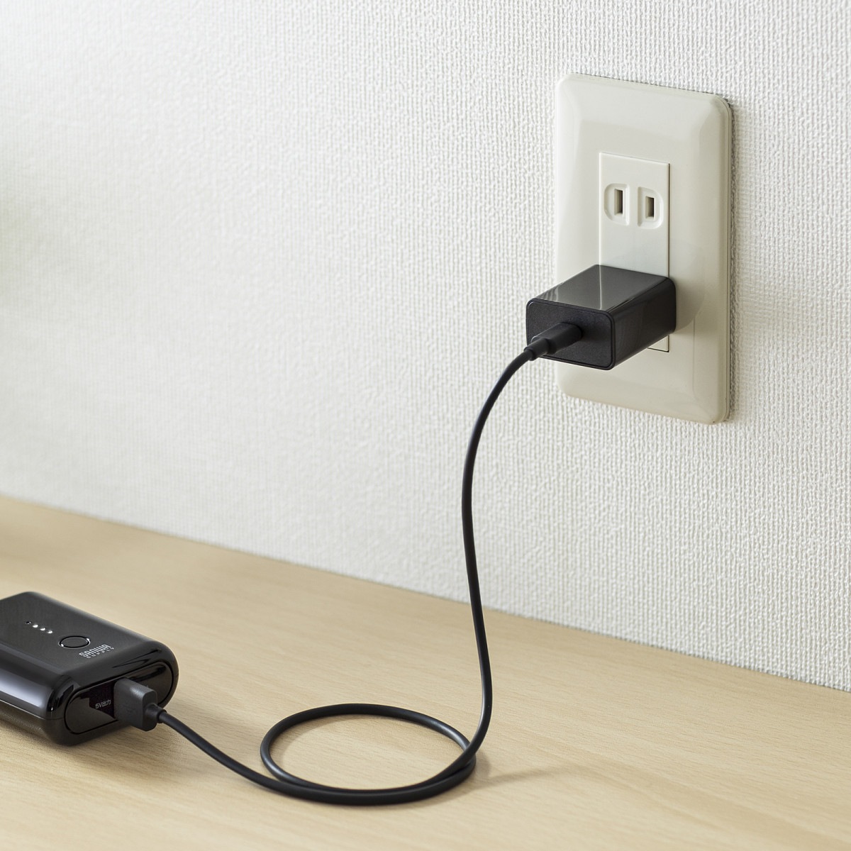 [ACA-IP92BK] USB Type-C���Ŵ�(1�ݡ��ȡ�3A)
