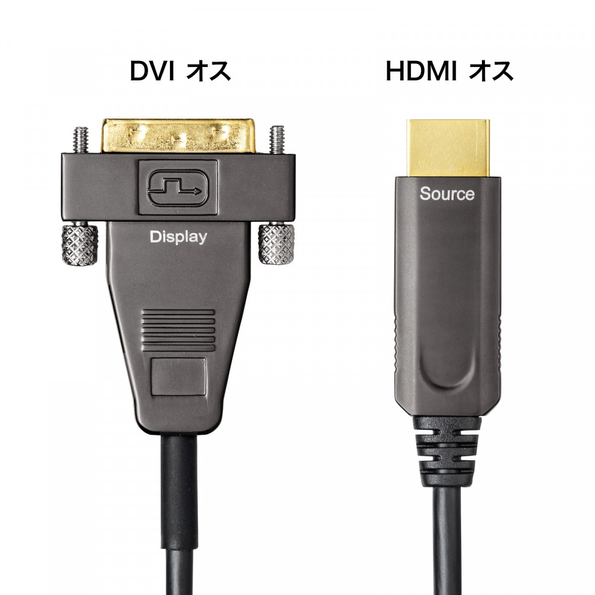 [KM-HD21-FB100] HDMI-DVI AOC(���ե�����)�����֥�(10m)
