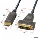 [KM-HD21-FB100] HDMI-DVI AOC(���ե�����)�����֥�(10m)