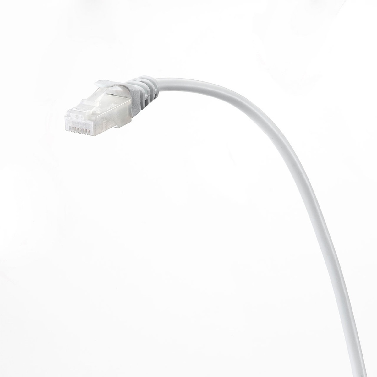 [LA-Y5TS-03] �ĥ��ޤ��ɻߥ��С��դ�CAT5e�����ӥå��б�LAN�����֥�(3m���ۥ磻��)
