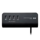 [ACA-IP50BK] �����׼�USB���Ŵ�(USB4�ݡ���/�֥�å�)