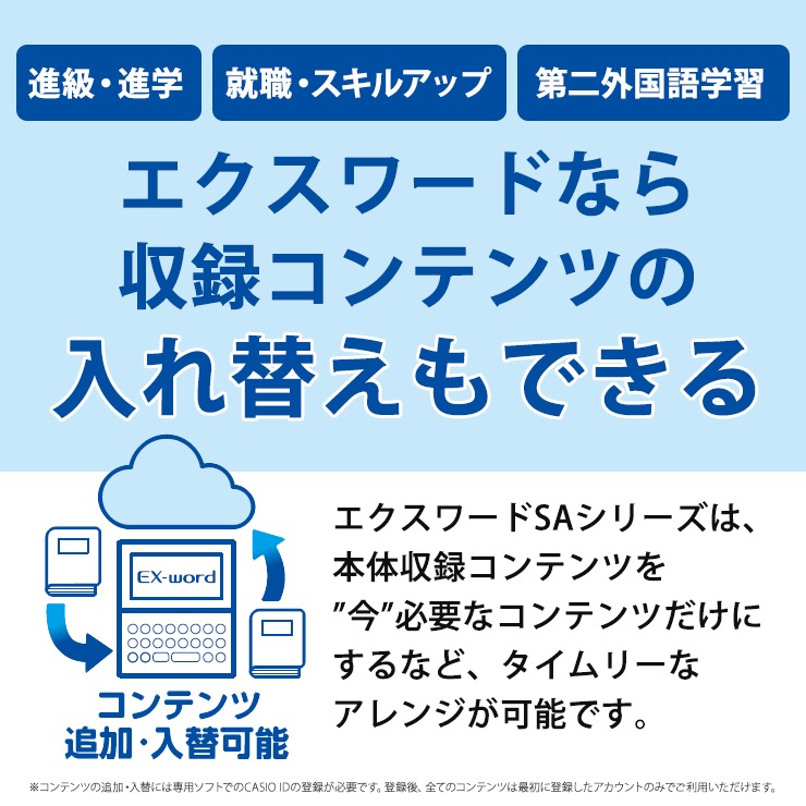 [XD-SA3900BK] �ŻҼ��� EX-word(���������) �������ǥ� 180����ƥ�� �֥�å���