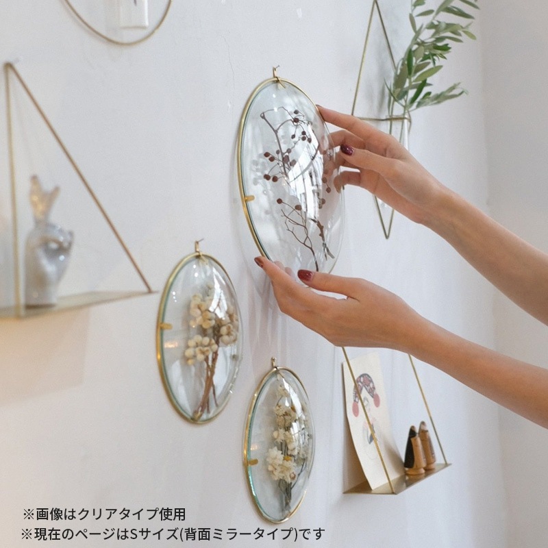 [4589824364964] PIKE Glass Dome Frame MIRROR S �饦��ɥե졼�� �ߥ顼������ ������ ��� ����ƥꥢ��