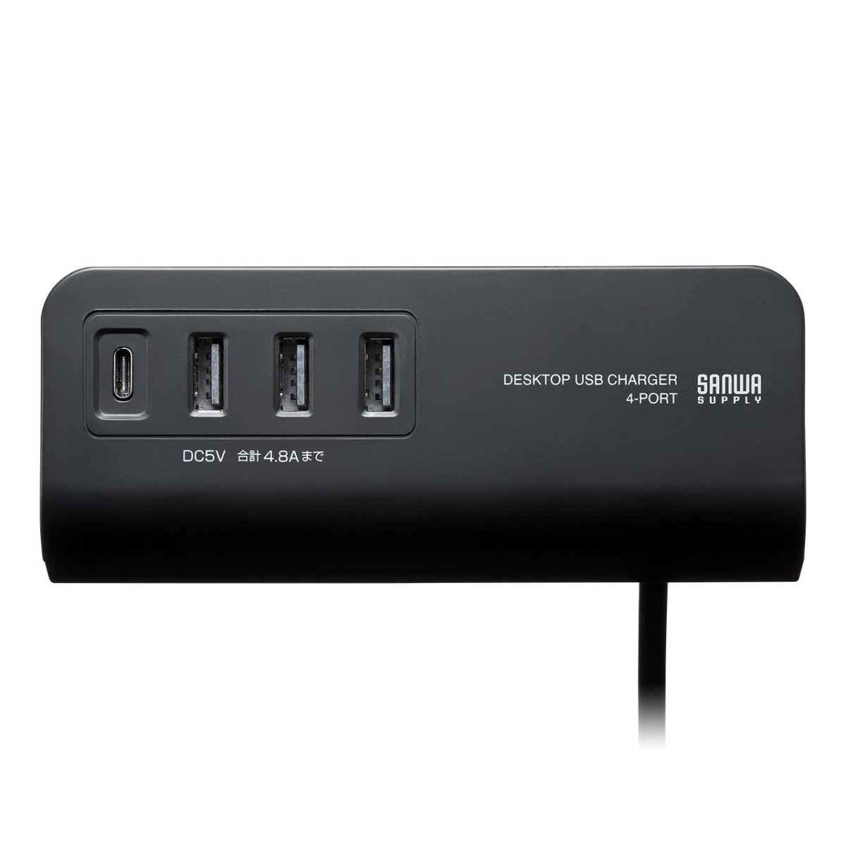 [ACA-IP51BK] �����׼�USB���Ŵ�(TypeC1�ݡ���+USB3�ݡ��ȡ��֥�å�)