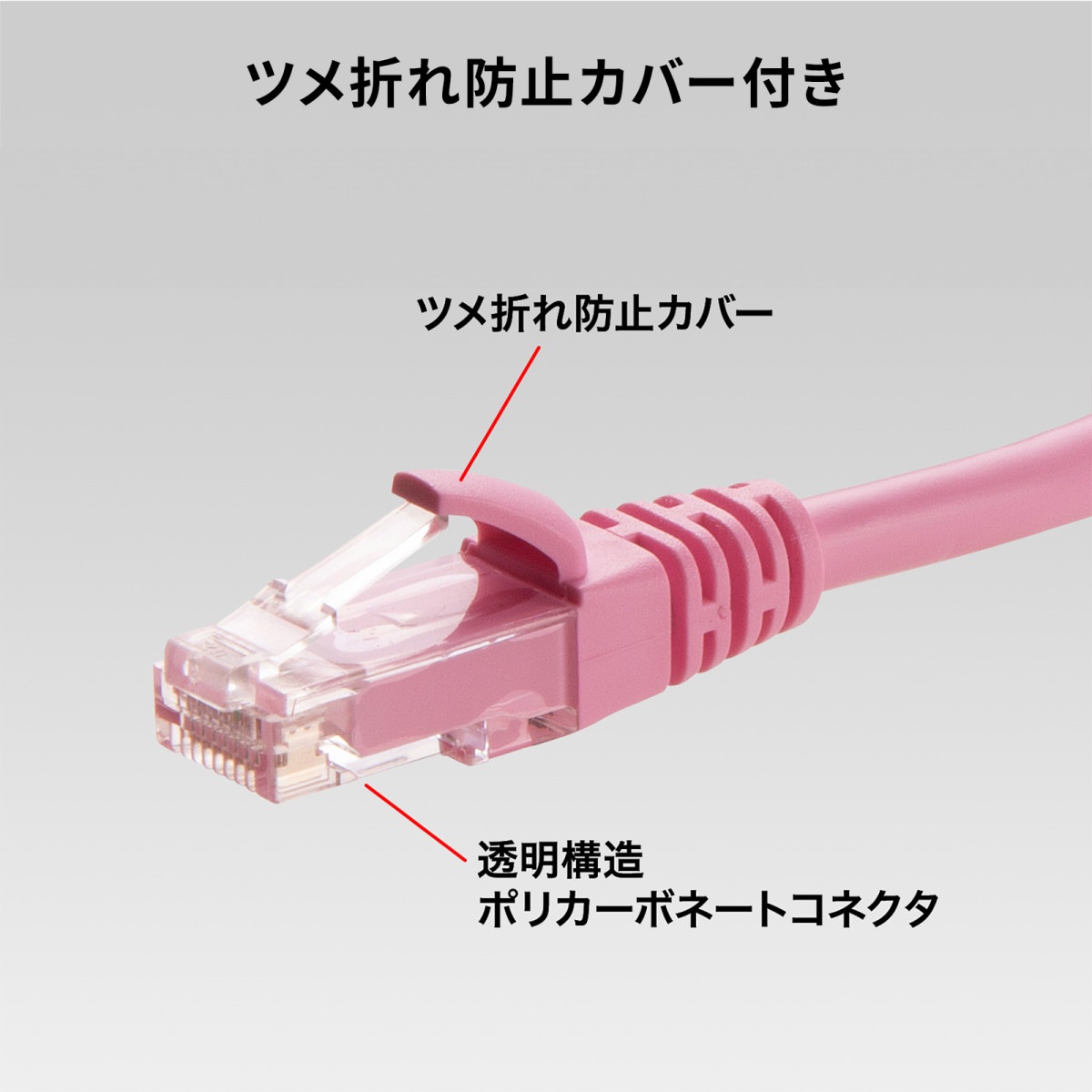 [KB-T6AY-05P] ���ƥ���6A�����LAN�����֥�(�ԥ󥯡�5m)