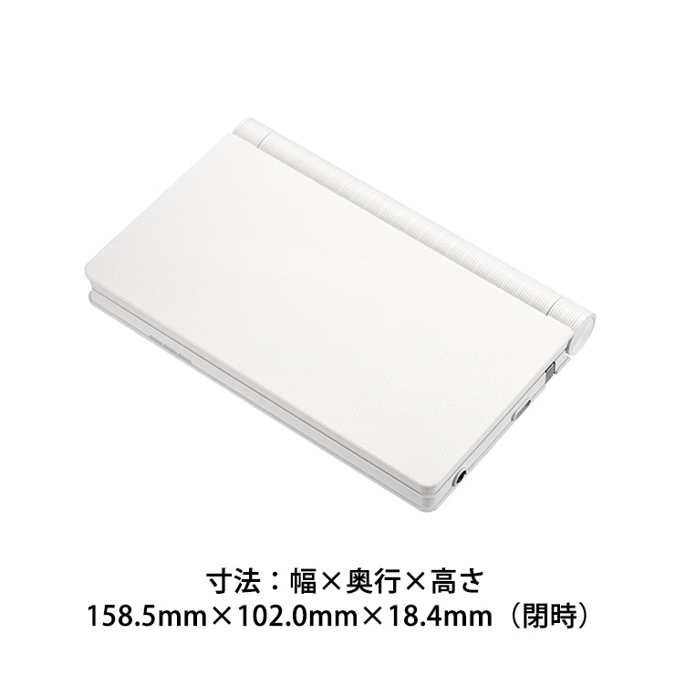 [XD-SA3900WE] �ŻҼ��� EX-word(���������) �������ǥ� 180����ƥ�� �ۥ磻�ȡ�