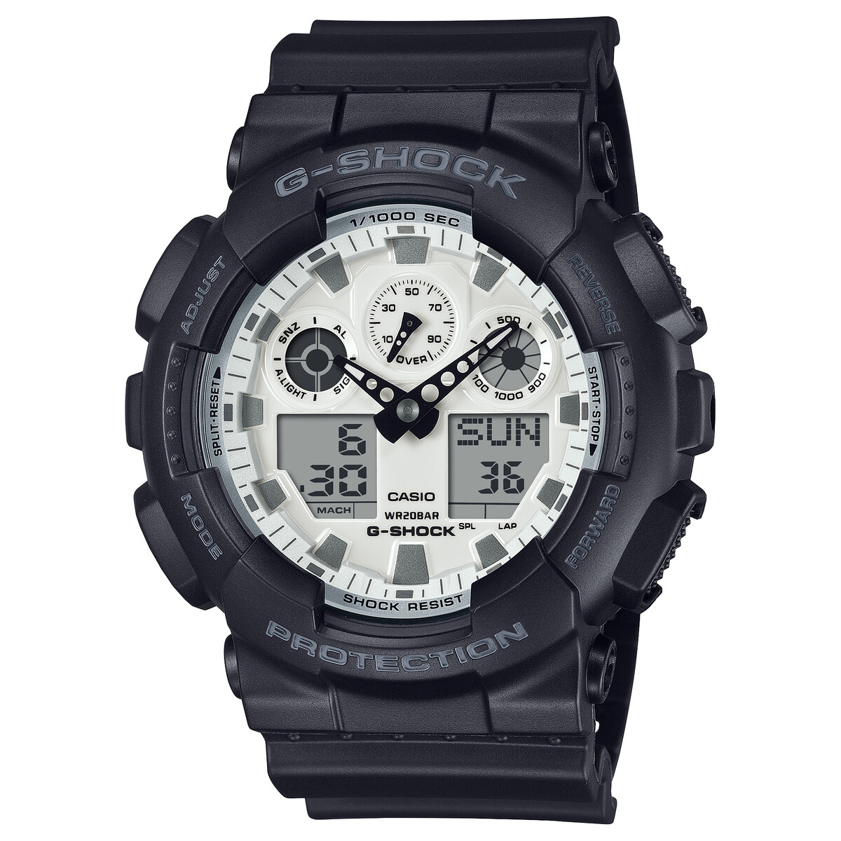 [GA-100WD-1AJF] G-SHOCK Black and Brilliant White ���������ʡ�