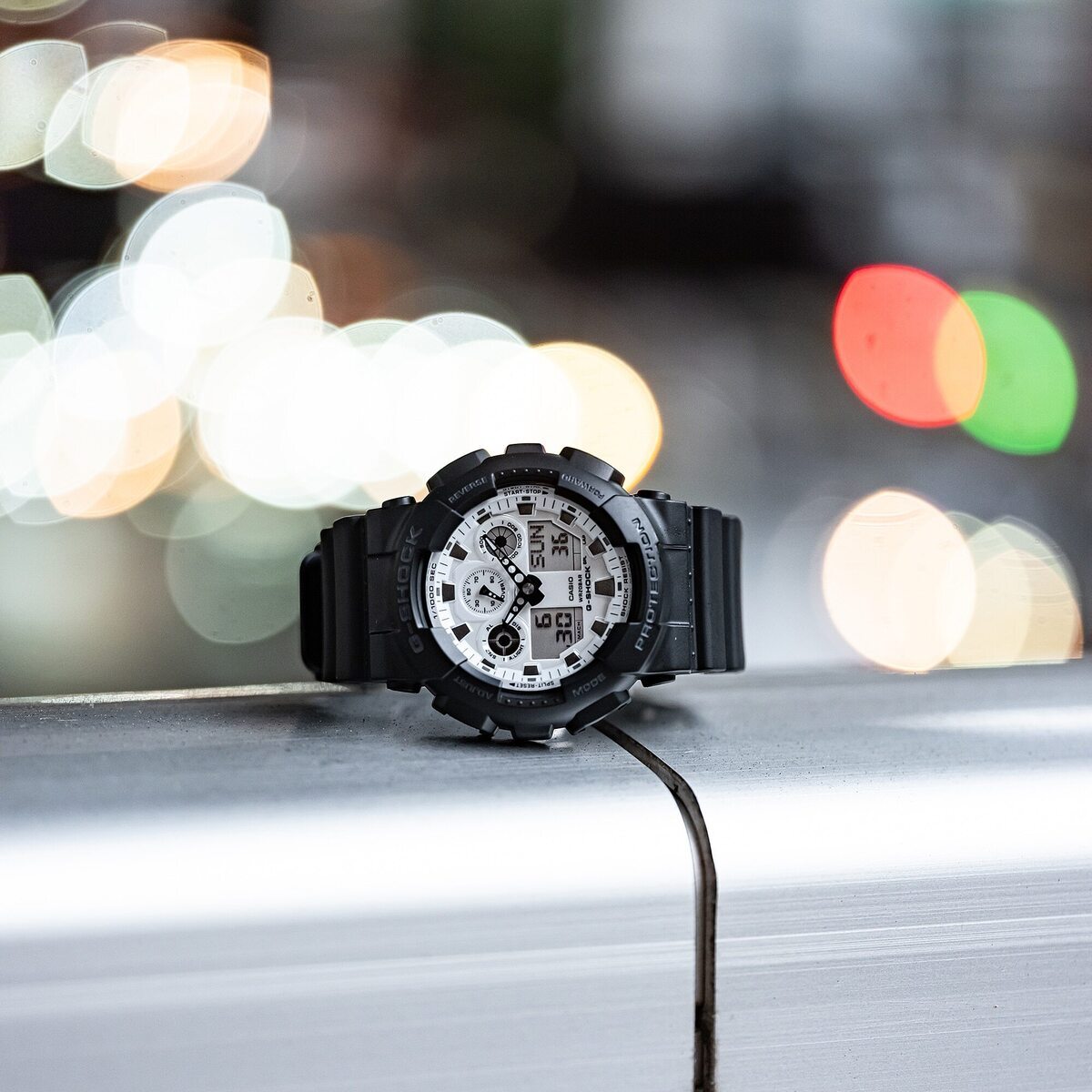 [GA-100WD-1AJF] G-SHOCK Black and Brilliant White ���������ʡ�