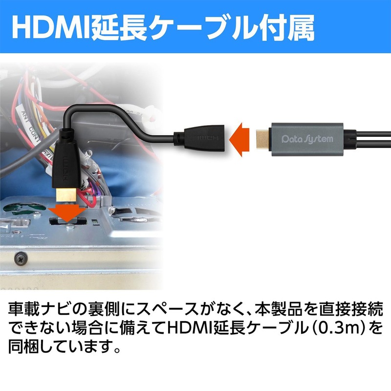 [AV004] �ߥ顼���HDMI�Ѵ������֥��