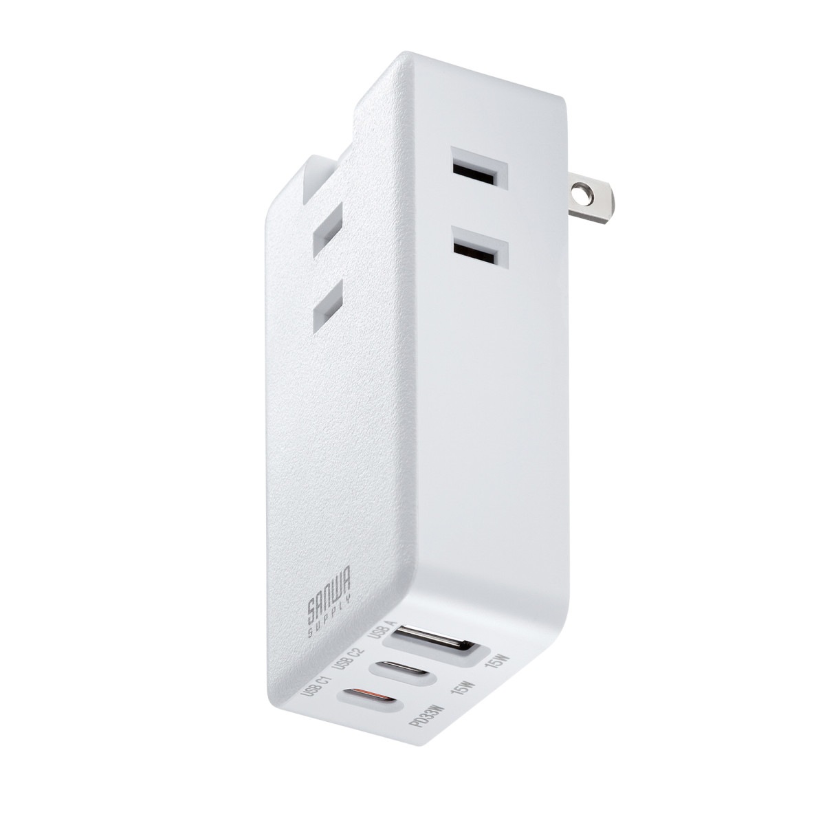[TAP-MC2A1AC3W] ��Х��륿�å�(AC��3�ĸ�+Type-C��2��USB-A��1��PD33W���ۥ磻��)