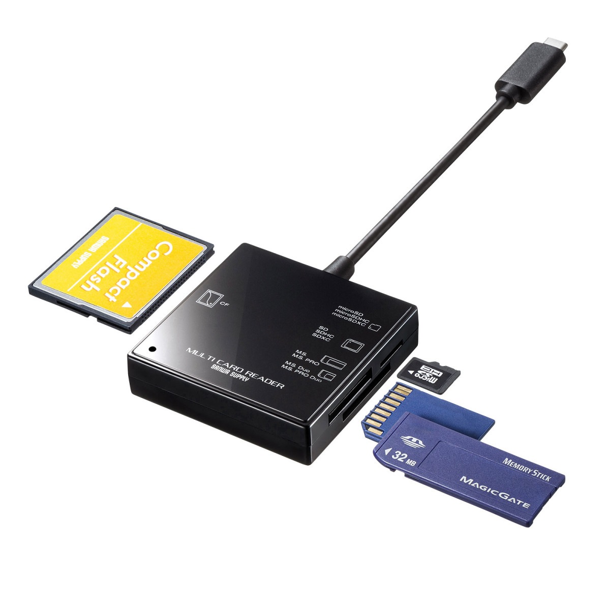 [ADR-3TCML40BKN] USB3.1 Type-C �ޥ�������ɥ꡼����(�֥�å�)