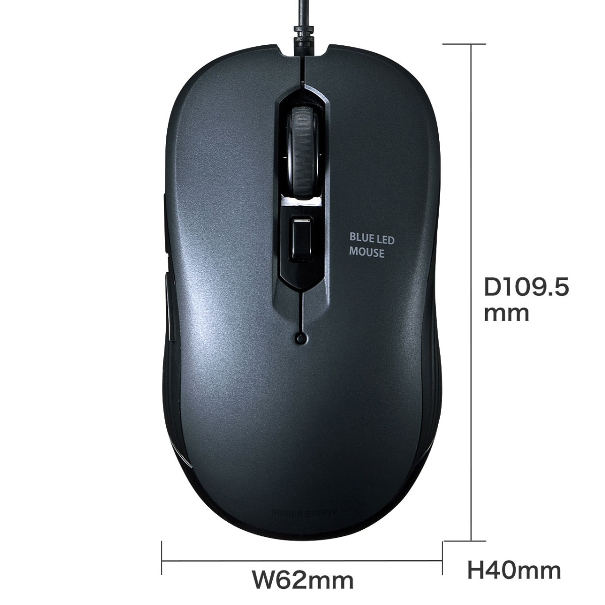 [MA-BL114GM] 5�ܥ���ͭ���֥롼LED�ޥ��� ����᥿