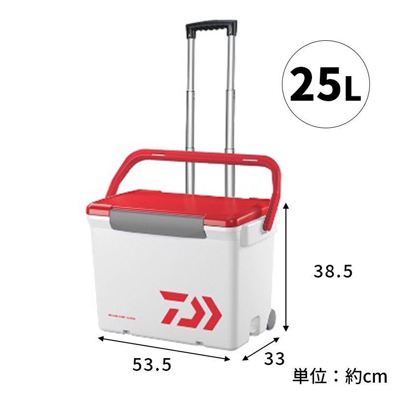 [2093262] ���������륭��꡼2 GU2500WH/RD ��å�  �����顼�ܥå��� 25L