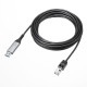 [KB-SL6ALAN02BK] USB A LAN�Ѵ������֥�(Gigabit�б���2m)