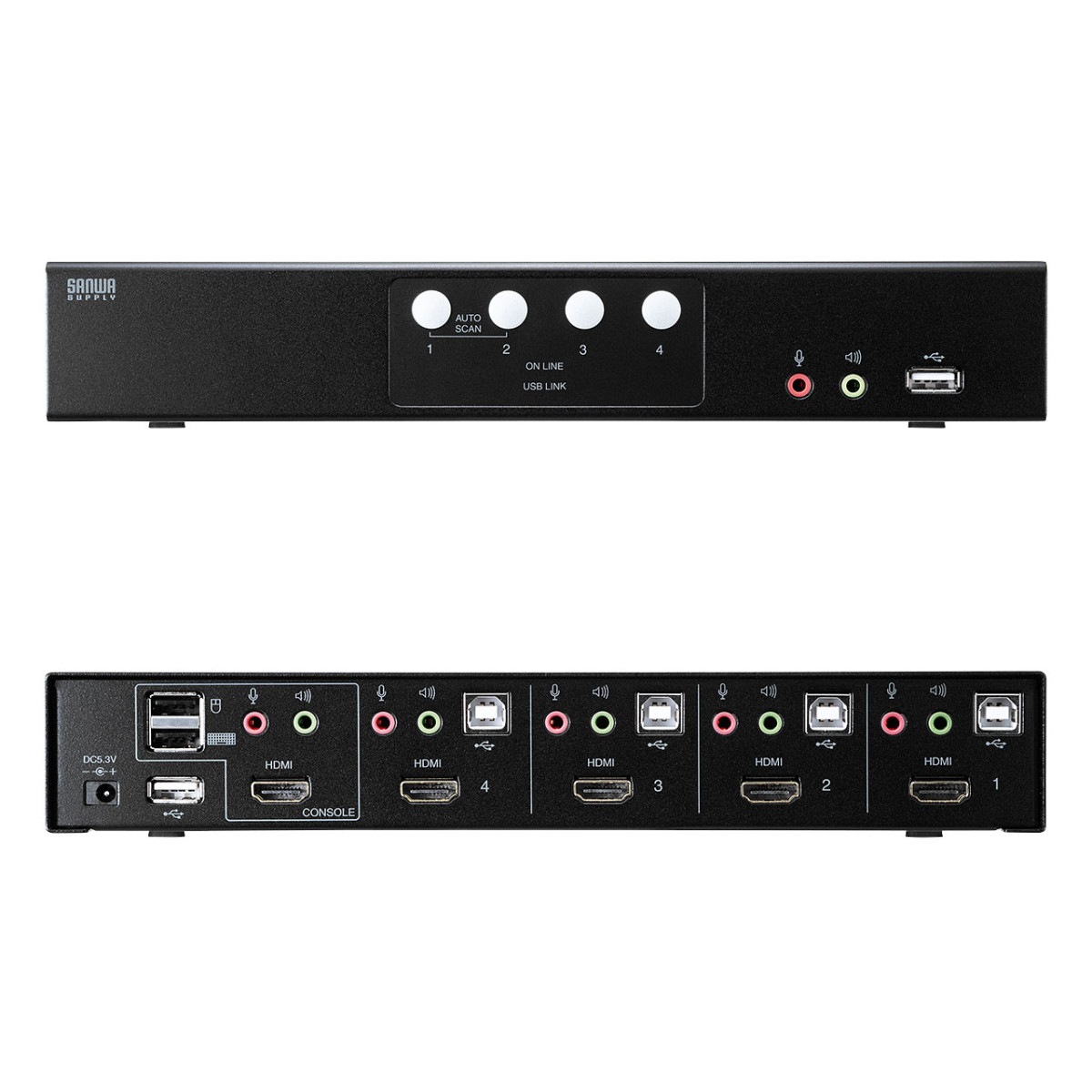 [SW-KVM4HHC] HDMIбѥưش(4:1)