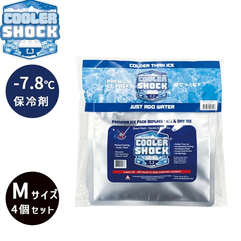 [0854850006206] Cooler Shock Medium 4pcs ���å� �����ȥɥ� ����ޡ�