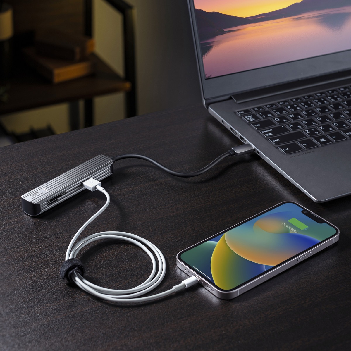 [USB-3TCHC5S] USBType-C�ޥ���Ѵ������ץ�(HDMI+�����ɥ꡼������)