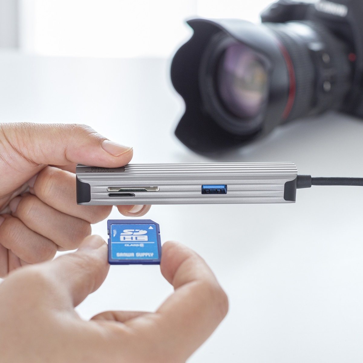 [USB-3TCHC5S] USBType-C�ޥ���Ѵ������ץ�(HDMI+�����ɥ꡼������)