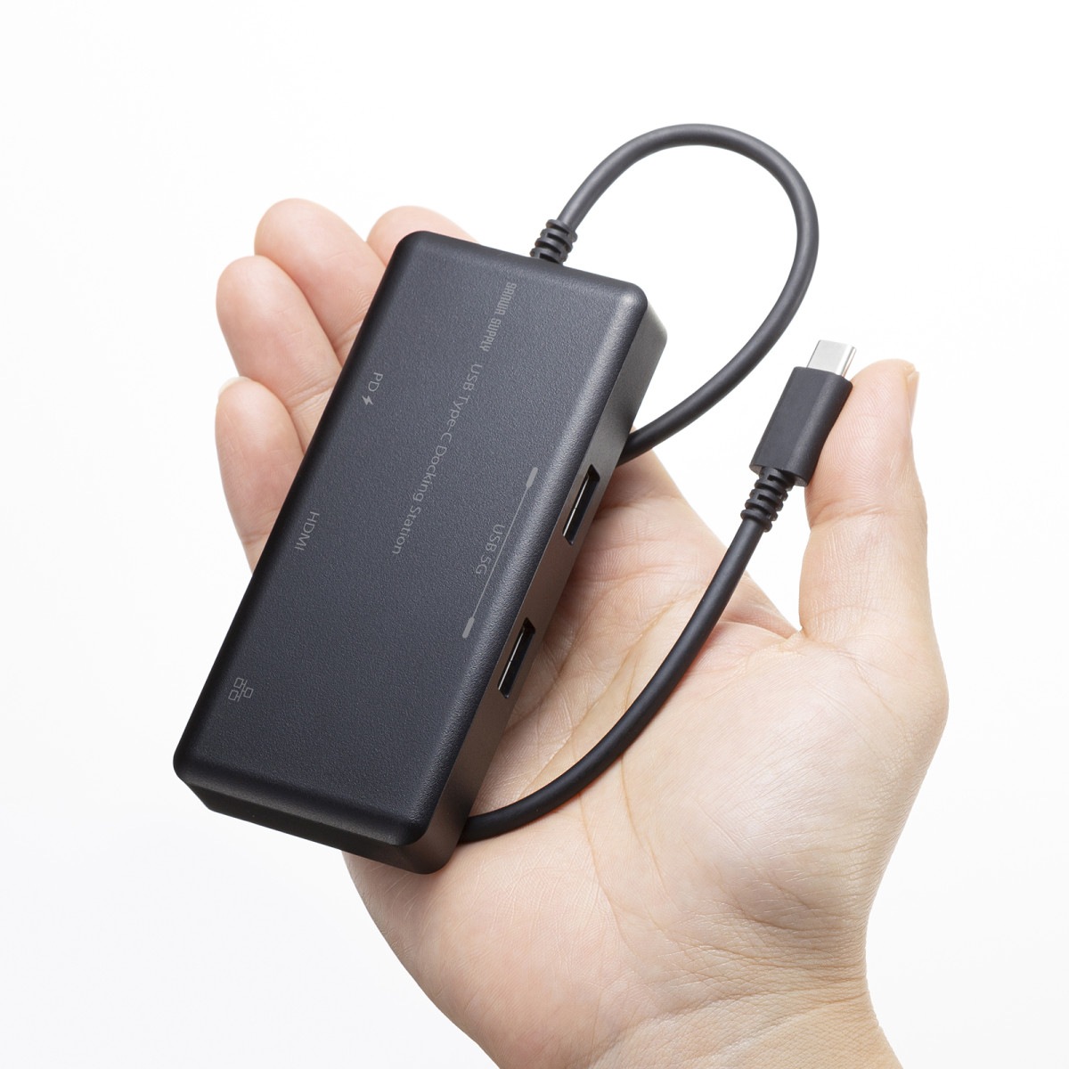 [USB-DKM7BK] USB Type-C �ɥå��󥰥��ơ������