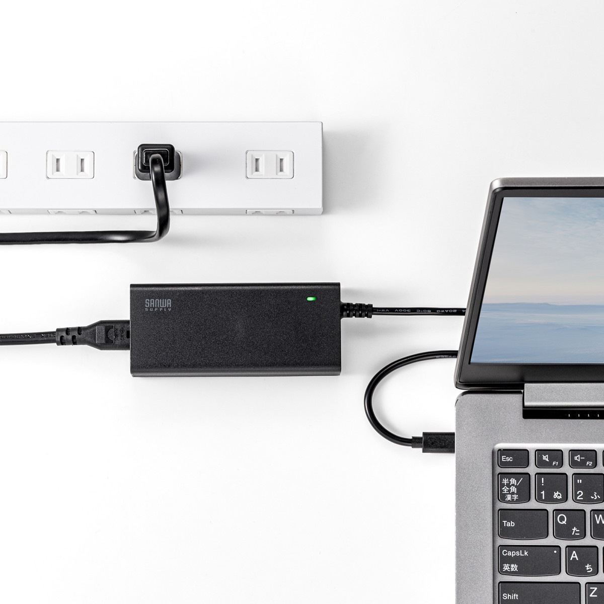 [ACA-PD114BK] USB PD�б�AC���Ŵ�(PD65W���Ÿ������ɷ�)